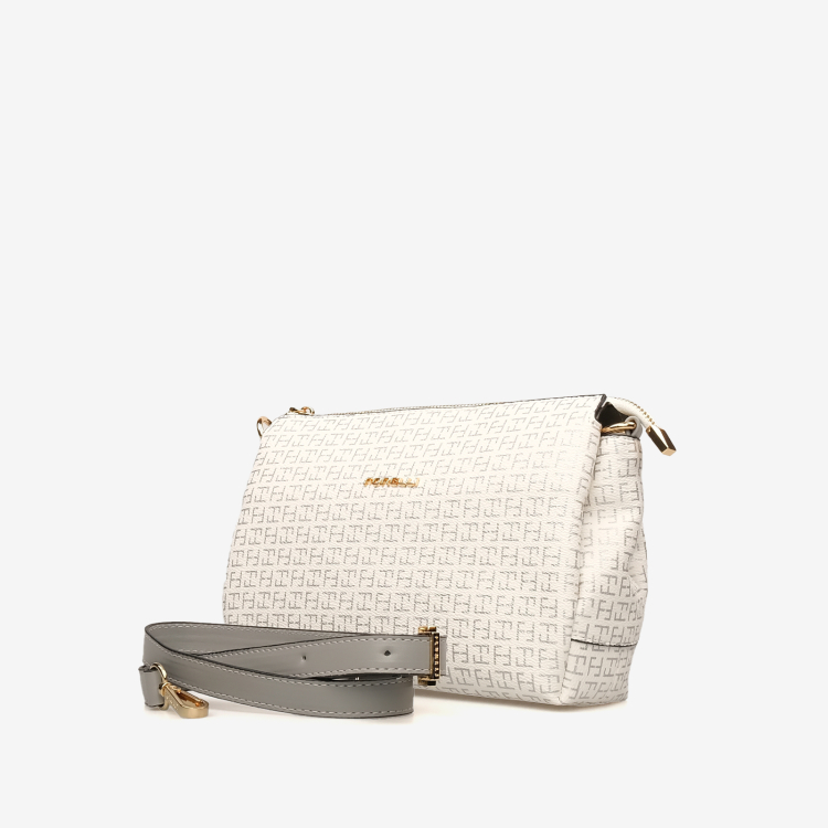 4A57 Kadın Çapraz Çanta Beyaz - (1)