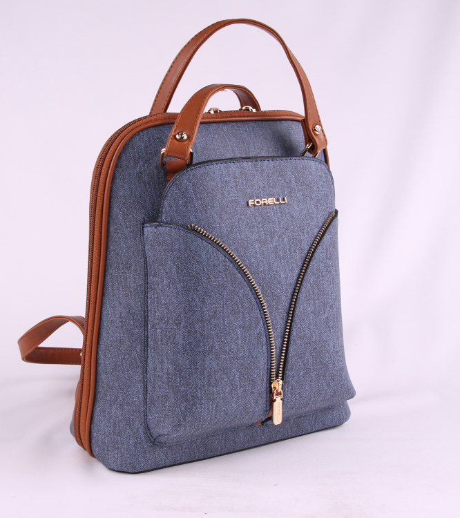 4A74 Kadın Sırt Çantası Lacivert - 