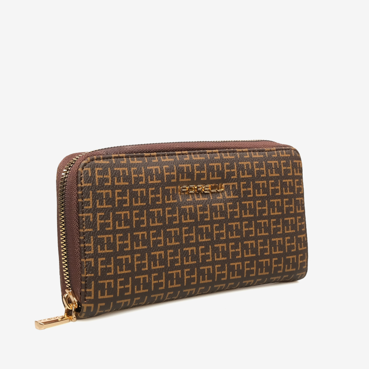 4A85 Kadın Portföy Çanta Kahve - (1)