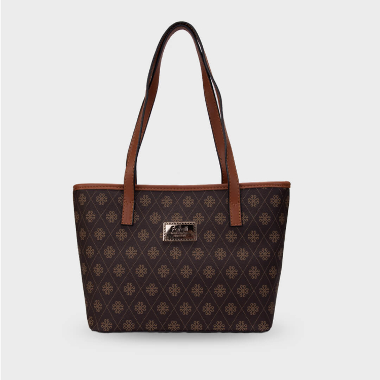 4B01 Kadın El Çantası Kahve - 