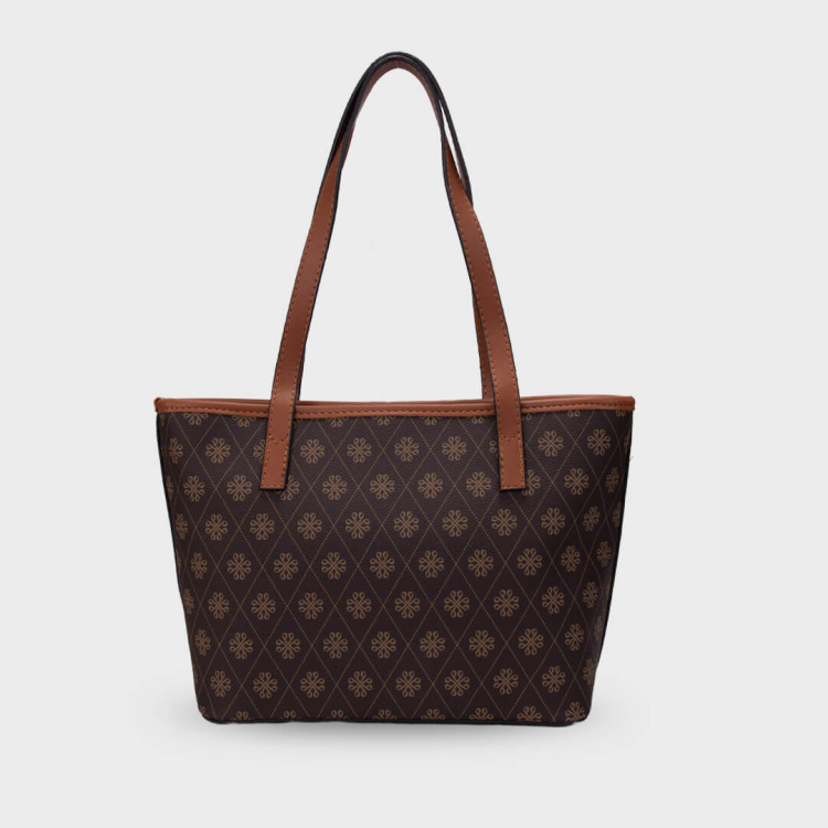 4B01 Kadın El Çantası Kahve - (1)