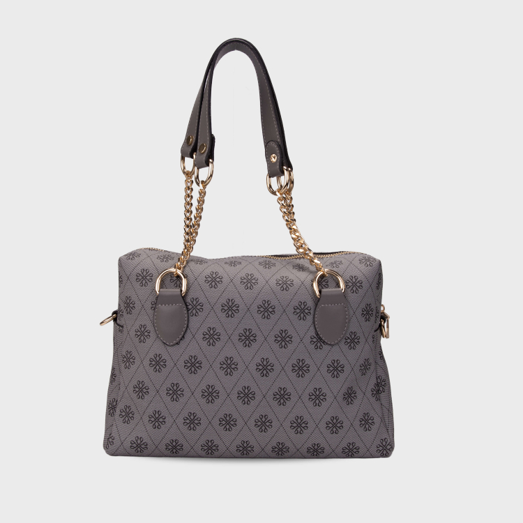 4B02 Kadın El Çantası Gri - (1)