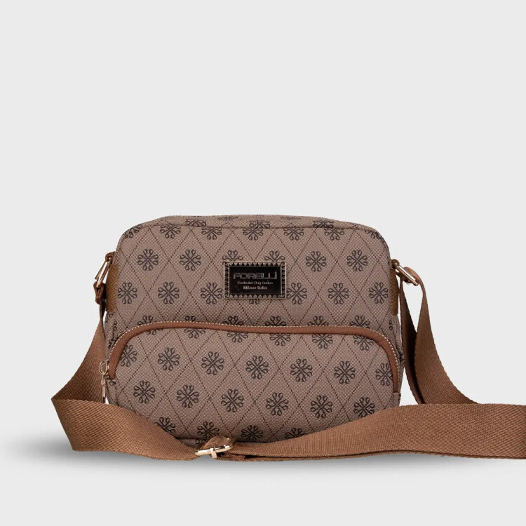 4B36 Kadın Çapraz Çanta Vizon - 