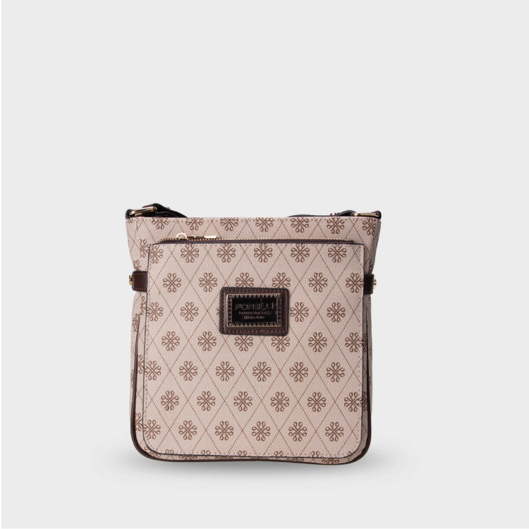 4B37 Kadın Çapraz Çanta Bej - 