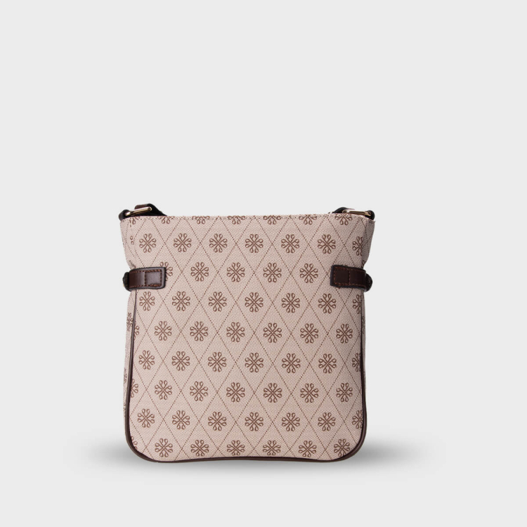 4B37 Kadın Çapraz Çanta Bej - (1)