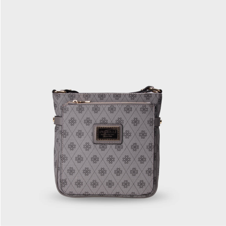 4B37 Kadın Çapraz Çanta Gri - 