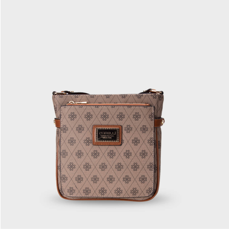 4B37 Kadın Çapraz Çanta Vizon - 