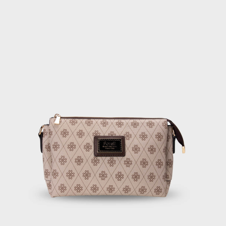 4B40 Kadın Çapraz Çanta Bej - 