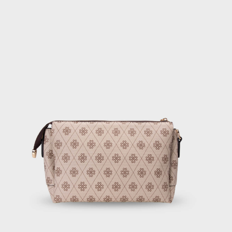 4B40 Kadın Çapraz Çanta Bej - (1)