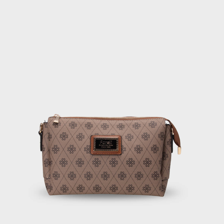 4B40 Kadın Çapraz Çanta Vizon - 