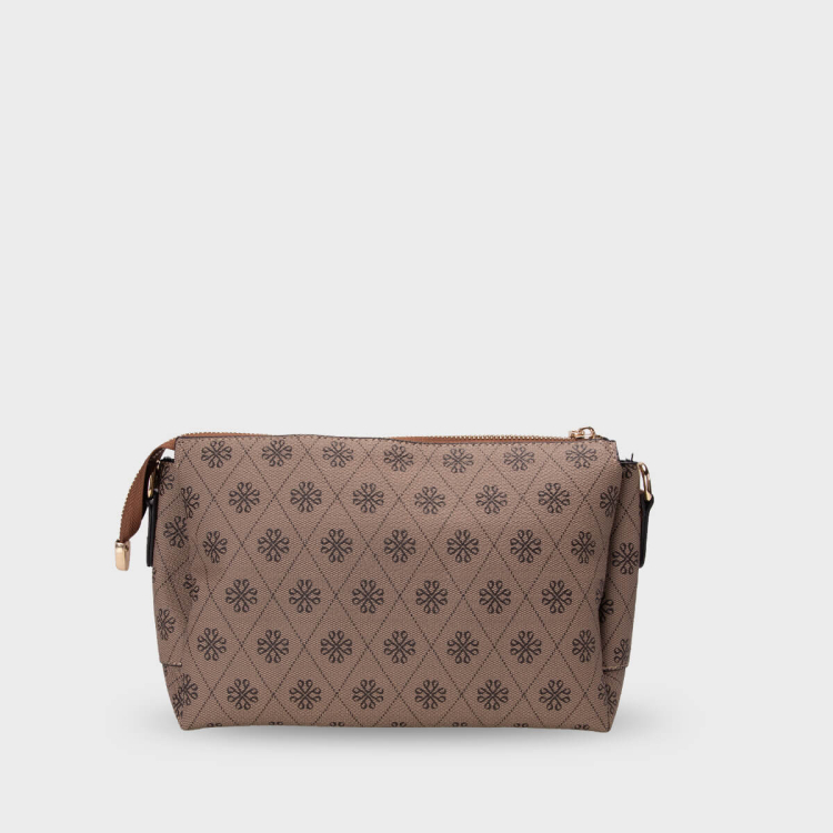 4B40 Kadın Çapraz Çanta Vizon - (1)