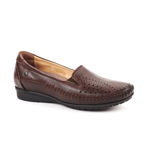 TERESA-G Kadın Deri Ayakkabı Kahve - 1