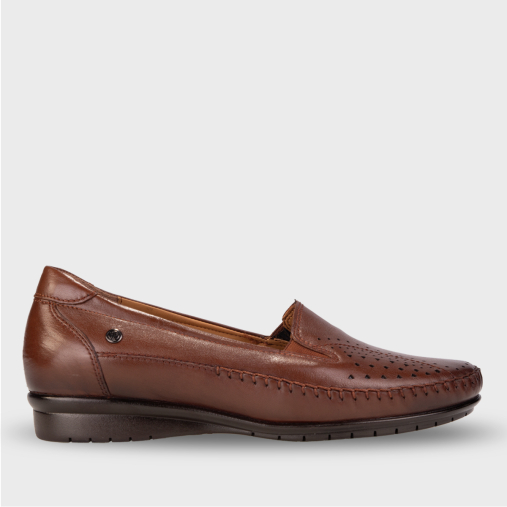 TERESA-G Kadın Deri Ayakkabı Taba - Forelli