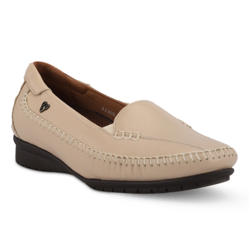 MARLA-G Kadın Deri Ayakkabı Bej 