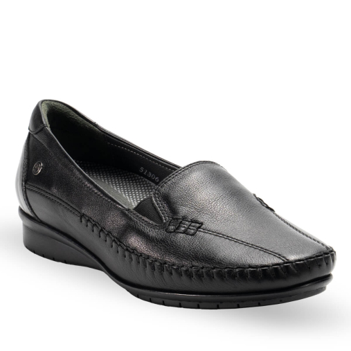 MARLA-G Kadın Deri Ayakkabı Siyah - 2