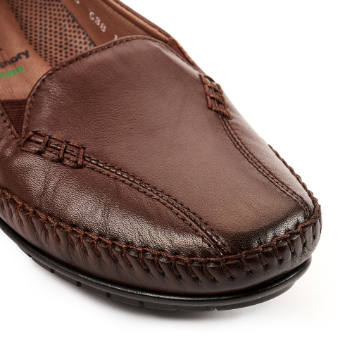 MARLA-G Kadın Deri Ayakkabı Taba - 5