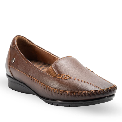 MARLA-G Kadın Deri Ayakkabı Taba - 2