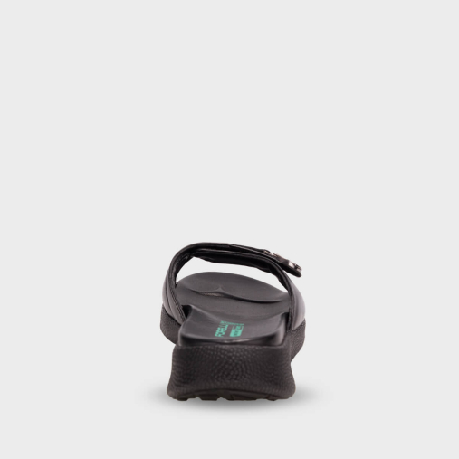 ADORA-G Kadın Deri Terlik Siyah - 3