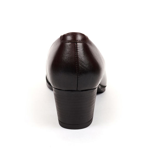 DANIL-G Kadın Deri Ayakkabı Kahve - 3