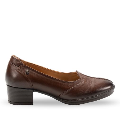 LEVIN-G Kadın Deri Ayakkabı Taba - Forelli