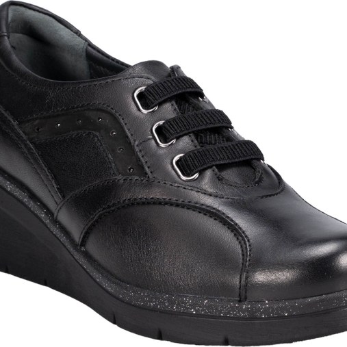 DEFNE-G Kadın Deri Ayakkabı Siyah - 5