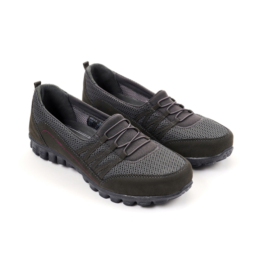 Forelli MERLE-G Comfort Kadın Ayakkabı Füme - 4