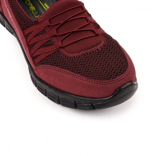 LISA-G Kadın Ayakkabı Bordo - 5