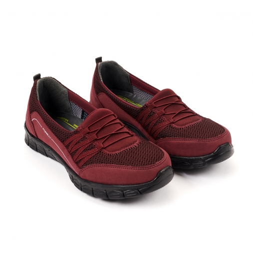 Forelli LISA-G Comfort Kadın Ayakkabı Bordo - 4