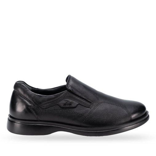 SUKOON-H Erkek Deri Ayakkabı Siyah - Forelli