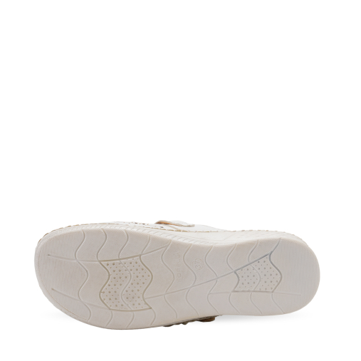 CARY-H Kadın Deri Terlik Beyaz - 4