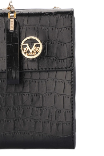 8557 Kadın Çapraz Çanta Siyah - 19v69 italia (1)