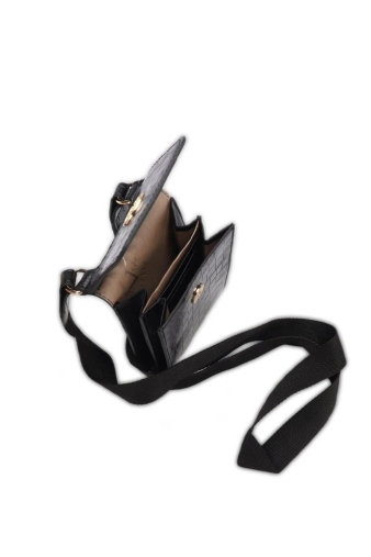 8559 Kadın Çapraz Çanta Siyah - 5