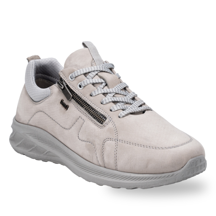 ALBERT-G Erkek Ayakkabı Gri-Nubuk - Forelli (1)