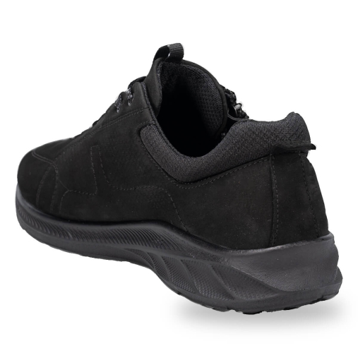 Forelli ALBERT-G Comfort Erkek Ayakkabı Siyah Nubuk - 3