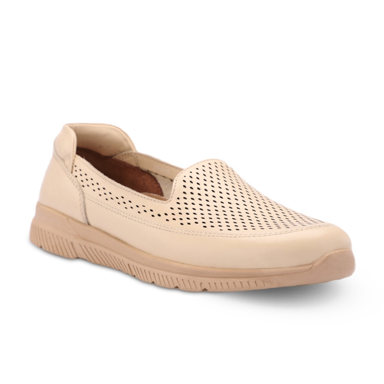 ANGEL K Comfort Kadın Ayakkabı Bej / Pudra - Forelli