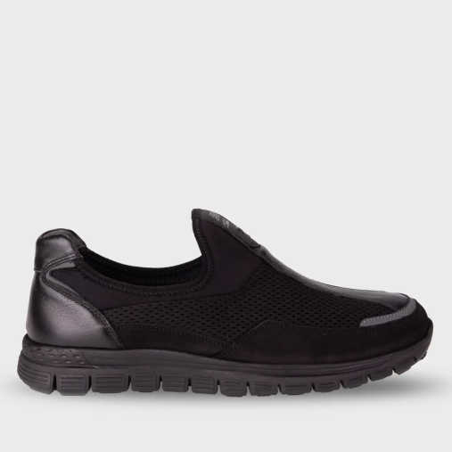 AQUA-H Erkek Ayakkabı Siyah - Forelli (1)