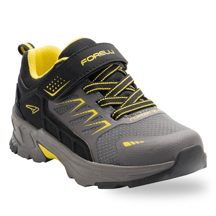 ARTUK Çocuk Waterproof Ayakkabı Füme-Sarı - Forelli (1)