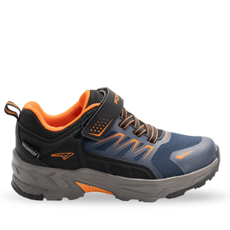 ARTUK Çocuk Waterproof Ayakkabı Lacivert-Turuncu - Forelli