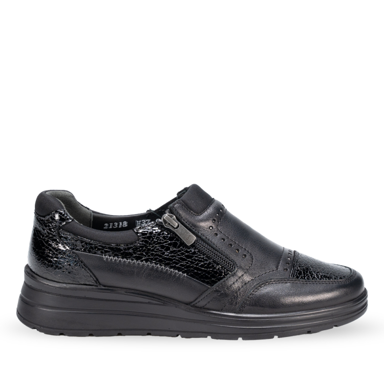 BALA-H Kadın Ayakkabı Siyah-Siyah Chıcago - Forelli