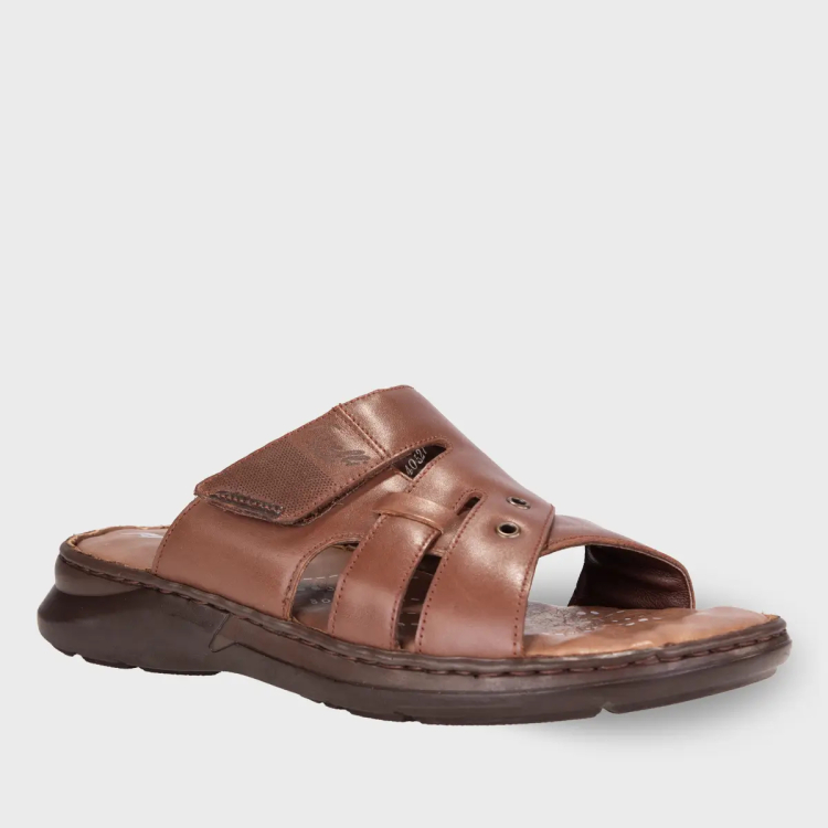 BERKE-G Erkek Deri Terlik Taba - Forelli (1)