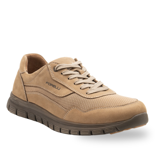 BERMUDA-H Erkek Ayakkabı Kum Nubuk - Forelli (1)