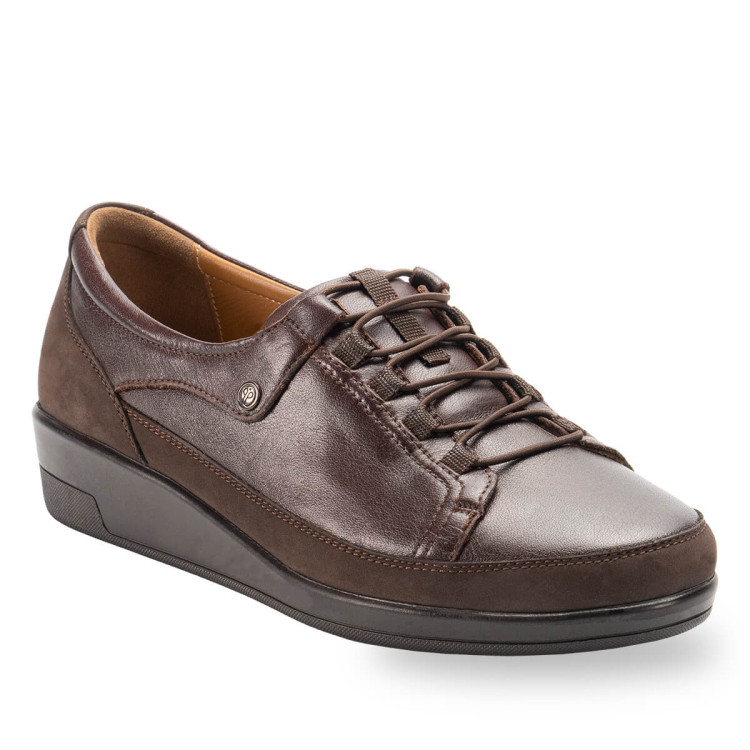 BETY-G Kadın Deri Ayakkabı Kahve - Forelli (1)