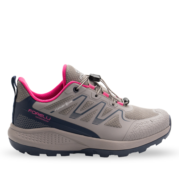 BEYGE Kadın Waterproof Ayakkabı Gri - Forelli