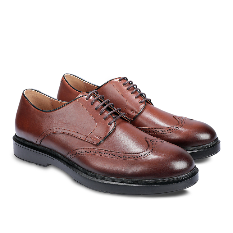 BOLT-G Erkek Deri Ayakkabı Taba - Forelli (1)