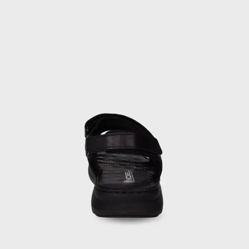 Forelli BRUCE-G Comfort Erkek Sandalet Siyah Titanik - 3