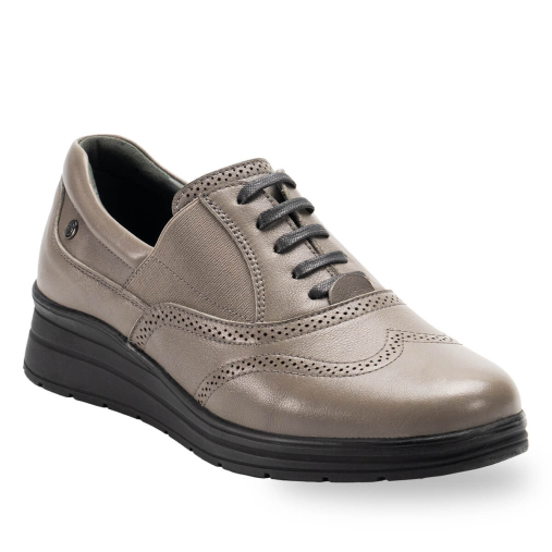 CARLA-H Kadın Deri Ayakkabı Stone 