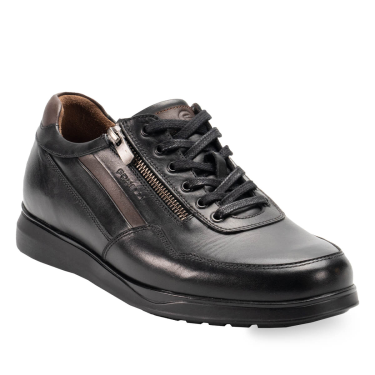 CERES-H Erkek Deri Ayakkabı Siyah - Forelli (1)