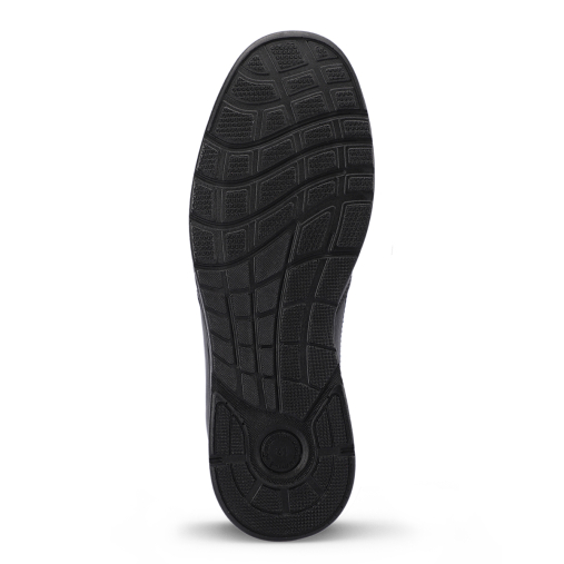 DANTE-H Erkek Deri Ayakkabı Siyah - 4