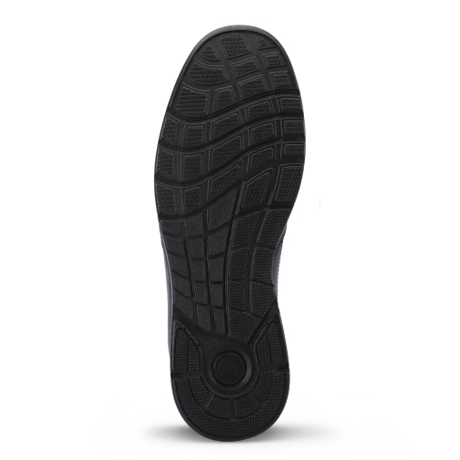 DANTE-H Erkek Deri Ayakkabı Siyah - 4