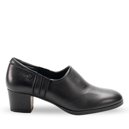 DELUX-G Kadın Deri Hallux Ayakkabı Siyah - Forelli